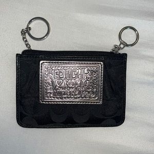 Coach poppy card holder